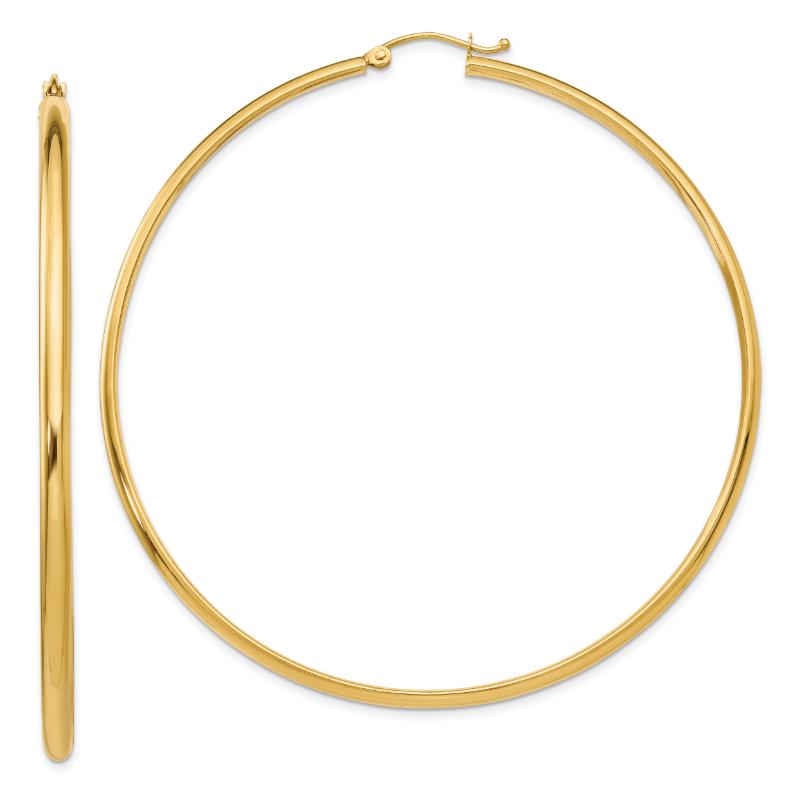 Large Gold Hoops